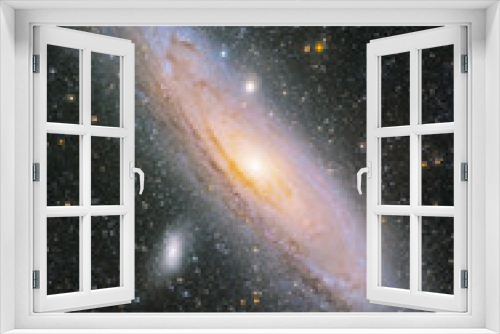Fototapeta Naklejka Na Ścianę Okno 3D - The mellowy Andromeda Galaxy