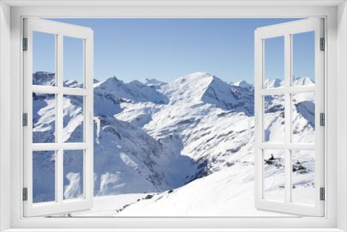 Fototapeta Naklejka Na Ścianę Okno 3D - Mountain top