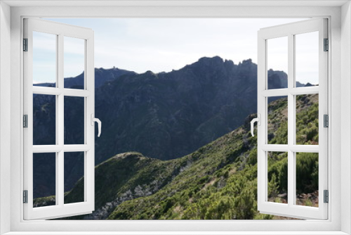 Fototapeta Naklejka Na Ścianę Okno 3D - Pico Ruivo Madeira Portugal