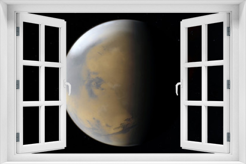 Fototapeta Naklejka Na Ścianę Okno 3D - Mars. Astronomy and science concept. Space theme.