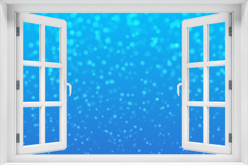 Fototapeta Naklejka Na Ścianę Okno 3D - Random falling white snowflakes sparkle background