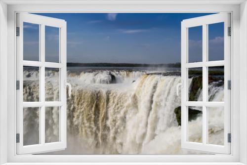 Fototapeta Naklejka Na Ścianę Okno 3D - Great waterfall