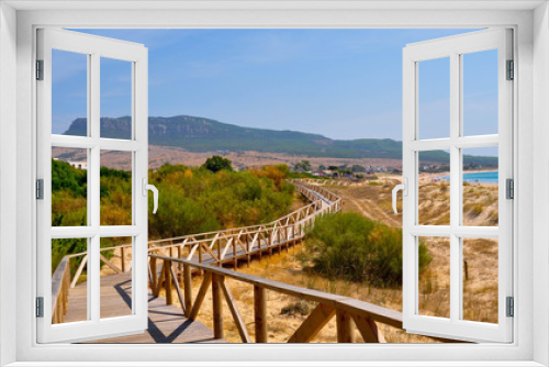 Fototapeta Naklejka Na Ścianę Okno 3D - Strand bei Tarifa in Andalusien