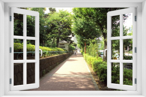Fototapeta Naklejka Na Ścianę Okno 3D - japan