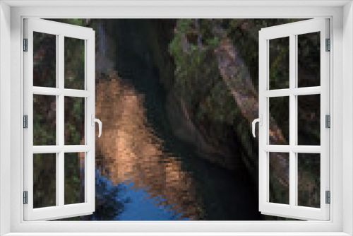 Fototapeta Naklejka Na Ścianę Okno 3D - Isalo Canyon Oasis