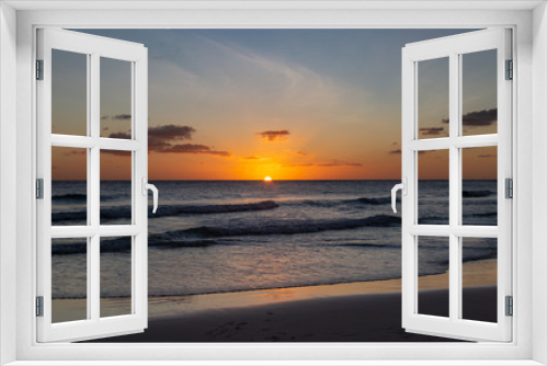 Fototapeta Naklejka Na Ścianę Okno 3D - Caribbean Sunset
