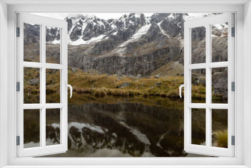Fototapeta Naklejka Na Ścianę Okno 3D - Cordillera Blanca