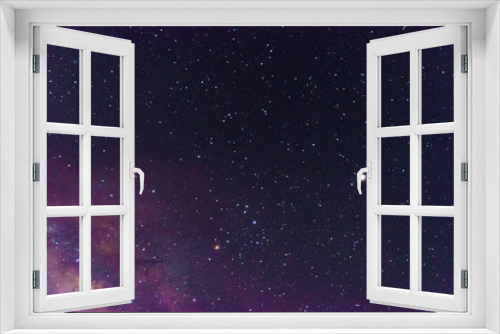 Fototapeta Naklejka Na Ścianę Okno 3D - beautiful milkyway on a night sky 