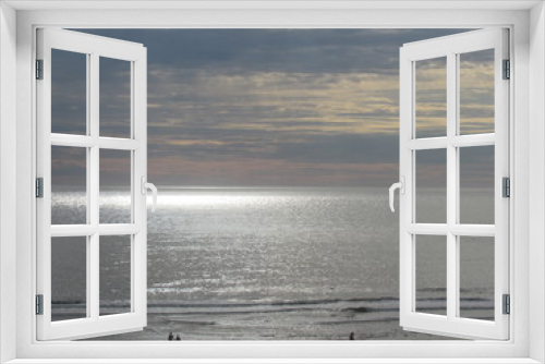 Fototapeta Naklejka Na Ścianę Okno 3D - Amanhecer na praia