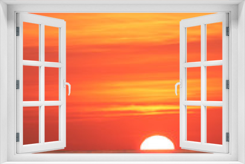 Fototapeta Naklejka Na Ścianę Okno 3D - sunset in viareggio, tuscany