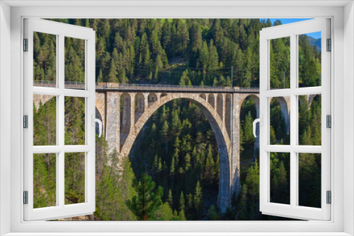 Fototapeta Naklejka Na Ścianę Okno 3D - Wiesener viaduct