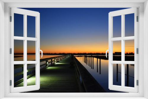 Fototapeta Naklejka Na Ścianę Okno 3D - Marsh Life at Dawn