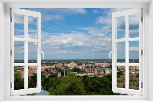 Fototapeta Naklejka Na Ścianę Okno 3D - panoramic view of the old city