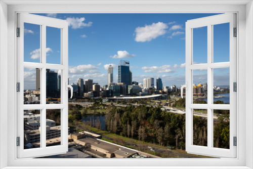 Fototapeta Naklejka Na Ścianę Okno 3D - Perth City, Australia
