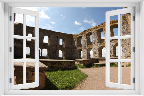 Fototapeta Naklejka Na Ścianę Okno 3D - Brahehus Castle