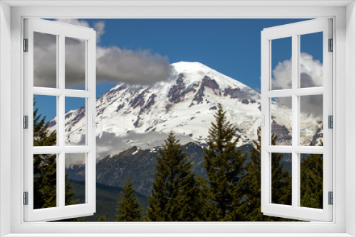 Fototapeta Naklejka Na Ścianę Okno 3D - Mount Rainier National Park Washington USA