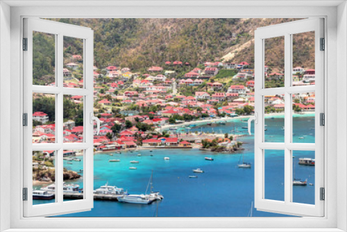 Fototapeta Naklejka Na Ścianę Okno 3D - Guadeloupe la baie de Terre de haut sur l'île des Saintes