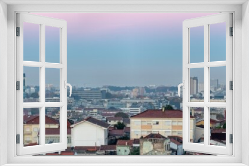 Fototapeta Naklejka Na Ścianę Okno 3D - Porto, panoramic view
