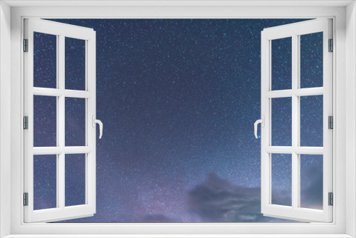 Fototapeta Naklejka Na Ścianę Okno 3D - Starry night sky.