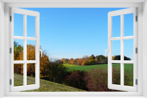 Fototapeta Naklejka Na Ścianę Okno 3D - Herbstlandschaft