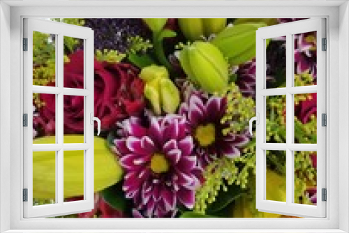 Fototapeta Naklejka Na Ścianę Okno 3D - Spring Bouquet