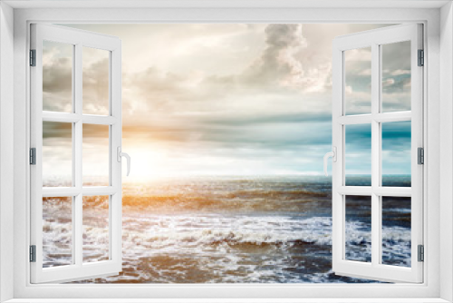 Fototapeta Naklejka Na Ścianę Okno 3D - Summer tropical ocean