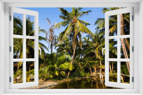 Fototapeta Naklejka Na Ścianę Okno 3D - Beautiful beach in tropics.