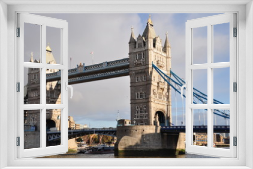 Fototapeta Naklejka Na Ścianę Okno 3D - Tower bridge