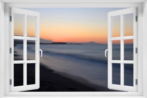 Fototapeta Naklejka Na Ścianę Okno 3D - Abend bei Rethimnon, Kreta