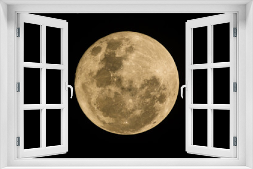 Fototapeta Naklejka Na Ścianę Okno 3D - moon in the sky