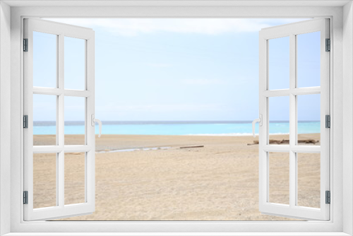 Fototapeta Naklejka Na Ścianę Okno 3D - plaża