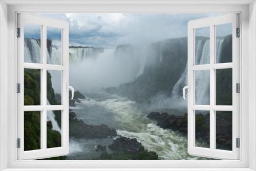 Fototapeta Naklejka Na Ścianę Okno 3D - Chutes d'Iguazu