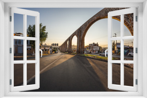 Fototapeta Naklejka Na Ścianę Okno 3D - Acueducto de Querétaro