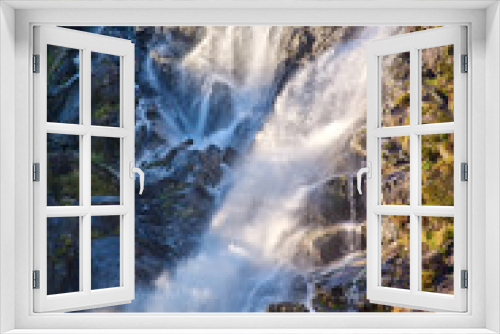 Fototapeta Naklejka Na Ścianę Okno 3D - Nardis waterfalls in Val di Genova near Pinzolo in the summertime, Adamello-Brenta Natural Park in the northern Italy