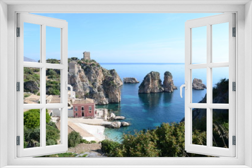 Fototapeta Naklejka Na Ścianę Okno 3D - Sicile 100