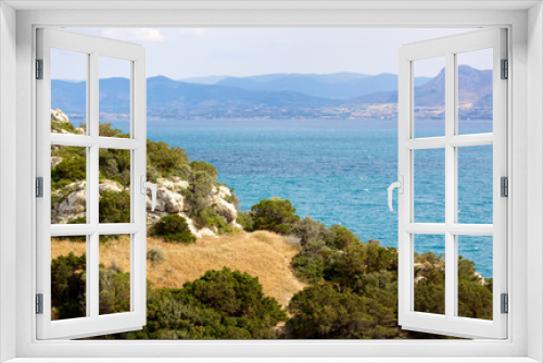 Fototapeta Naklejka Na Ścianę Okno 3D - Beautiful sea coast in Greece