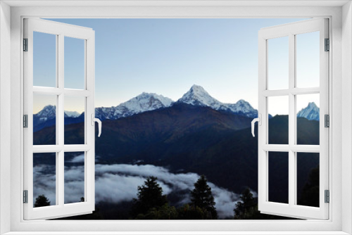 Fototapeta Naklejka Na Ścianę Okno 3D - ヒマラヤ山脈