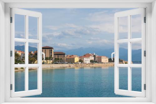 Fototapeta Naklejka Na Ścianę Okno 3D - Nice view of the city of Ajaccio, Corsica, France