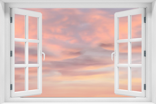 Fototapeta Naklejka Na Ścianę Okno 3D - Romantic sky