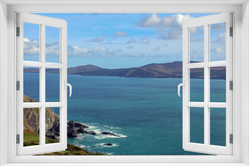 Fototapeta Naklejka Na Ścianę Okno 3D - Cliffs overlooking the Atlantic ocean west Cork Ireland