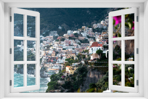 Fototapeta Naklejka Na Ścianę Okno 3D - Amalfiküste