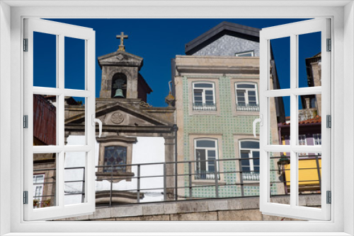 Fototapeta Naklejka Na Ścianę Okno 3D - Porto historical architecture