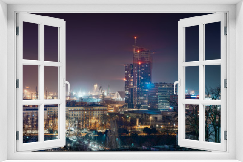 Fototapeta Naklejka Na Ścianę Okno 3D - Panorama of Gdynia
