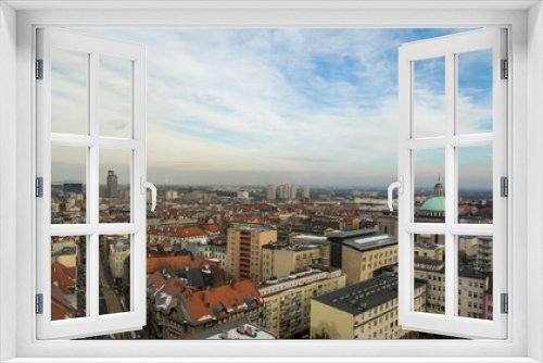 Katowice - śródmieście- panorama