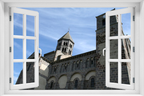 Fototapeta Naklejka Na Ścianę Okno 3D - église de Saint-Nectaire, Auvergne