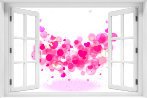 Soft Pink Romance Background For Greeting Card Valentine Day