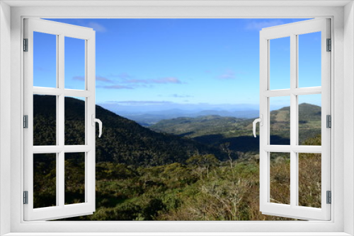 Fototapeta Naklejka Na Ścianę Okno 3D - view of mountains