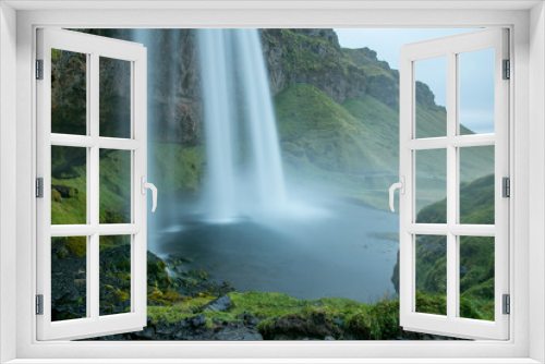 Fototapeta Naklejka Na Ścianę Okno 3D - Seljalandsfoss Waterfall in Iceland
