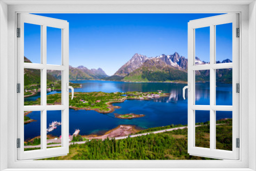 Fototapeta Naklejka Na Ścianę Okno 3D - Lofoten archipelago