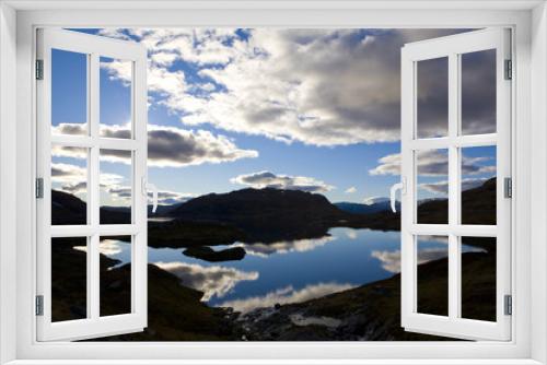 Fototapeta Naklejka Na Ścianę Okno 3D - landscape of Southern Vestlandet, Norway